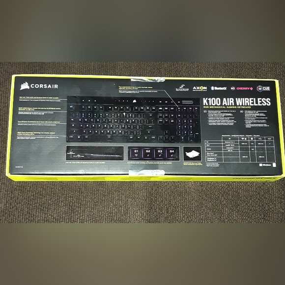 Corsair K100 Wireless Full Bluetooth Gaming Keyboard - Picture 4 of 7